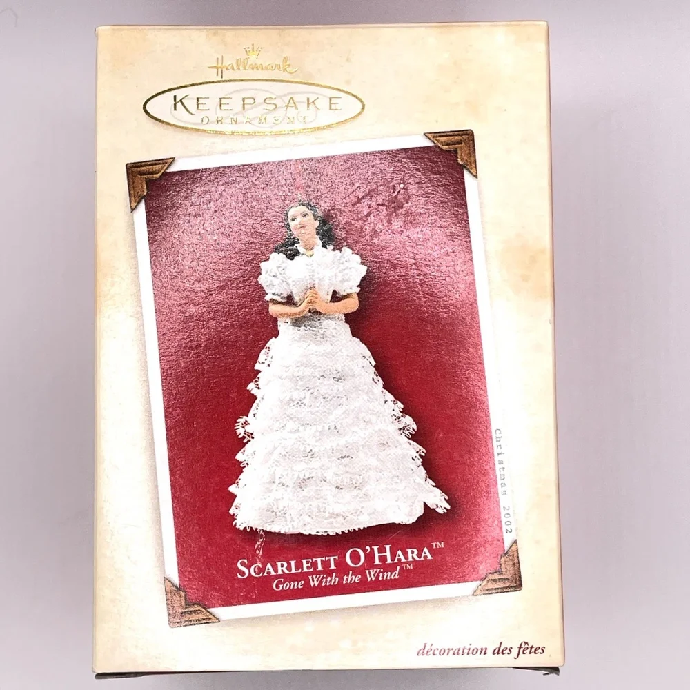 Hallmark 2002 Scarlett O'Hara Keepsake Ornament IN BOX